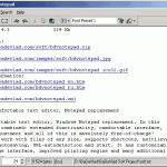 Replace your Windows Notepad with BDV Notepad
