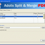 Adolix Split Merge PDF: Split and Merge PDF Files Free