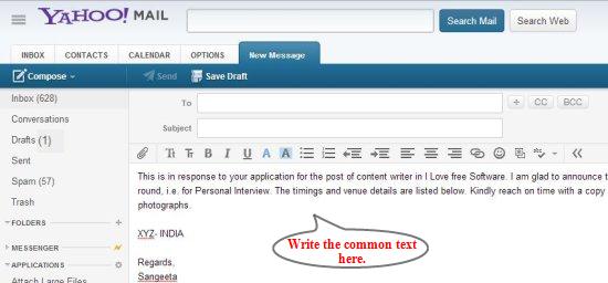 How to Use Message Templates in Yahoo Mail