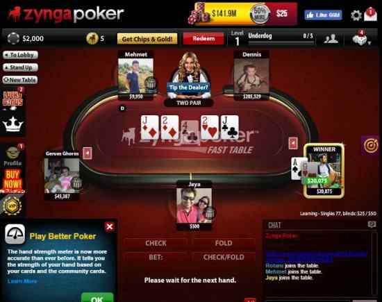 Zynga Poker – Free Texas Holdem Online Poker Games 