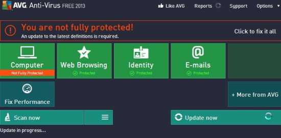 avg free antivirus