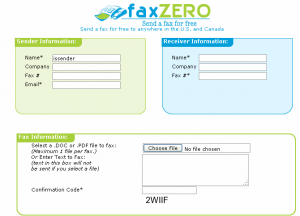 Send Free Fax Online