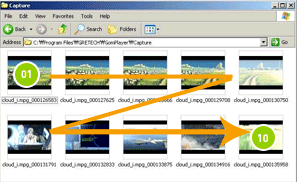 GOM Burst Screen Capture - Capture 10 Screenshots together