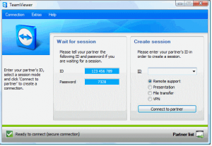 TeamViewer Interface