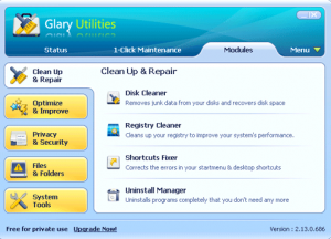 Download Glary Utilities Free