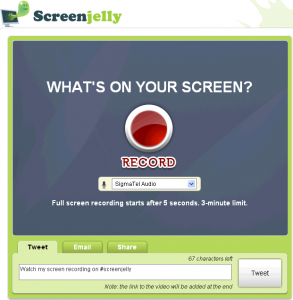 Screenjelly Free Screen Recorder