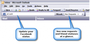 Update FaceBook From Outlook Using FBLook