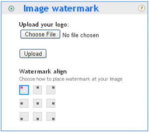 Add Image Watermark to Pictures