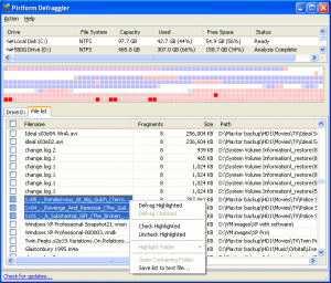 Download Defraggler File Defragmentation Software
