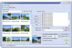 Download FastStone Photo Resizer for Batch Conversion of Images