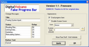 Fake Progress Bar