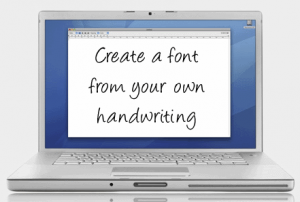 Free Font from your Handwriting