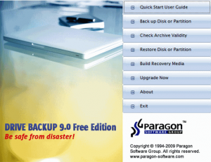 Download Drive Backup express 9 free edition