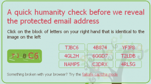Scr_Im Captcha Test to reveal Email Address