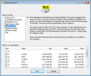 Download MyDefrag Free