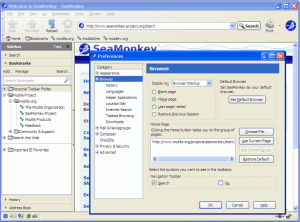 SeaMonkey Web Browser