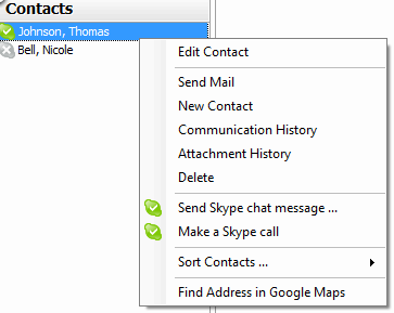 em Client Integration with Skype