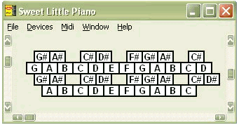 Sweet Little Piano Software