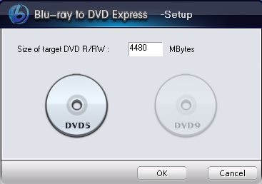 Blu-ray to DVD Express - DVD Size