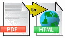 Convert PDF to HTML