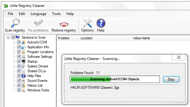 Little Registry Cleaner Open Source Registry Cleaner