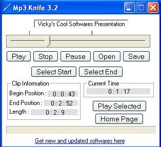 MP3 Knife