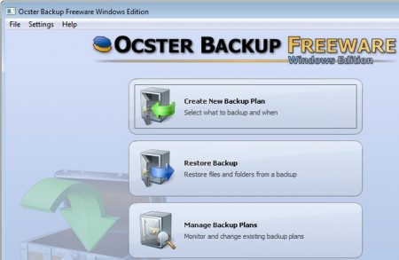 Ocster Backup