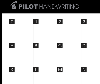 Pilot Handwriting
