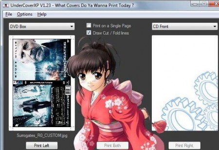 Create DVD Cover CD Cover with UnderCoverXP