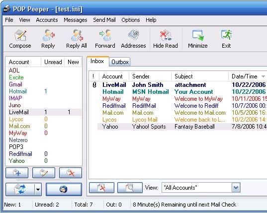 Pop Peeper Access Multiple Email Accounts At One Place
