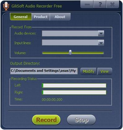 Gilisoft Audio Recorder