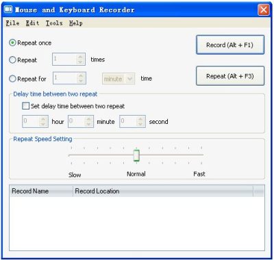 Mouse and Keyboard Recorder