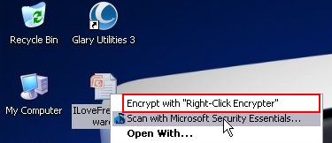 Right Click Encrypter - Context Menu Integration