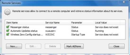 Network Scanner - Remote Services
