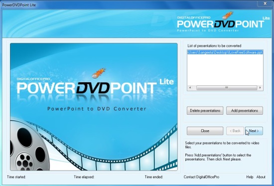 PowerDVDpoint - Video Converter Wizard