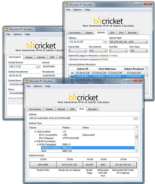 Bitcricket IP Calculator