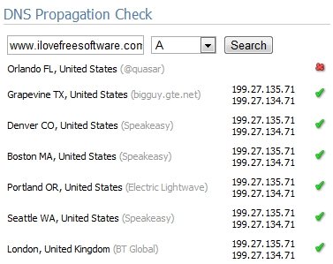 DNS Propogation