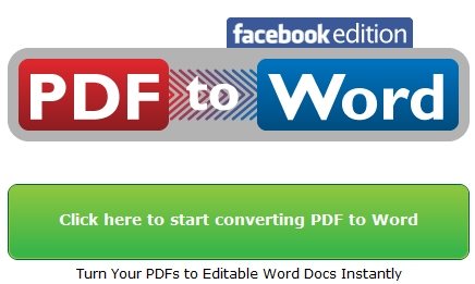 Facebook PDF Converter