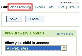 AOL Parental Controls