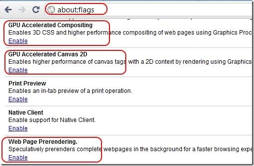 Chrome Hardware Acceleration