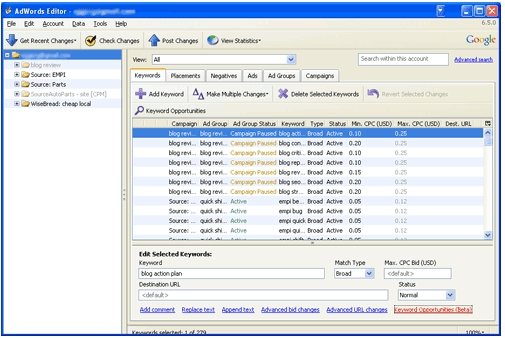 Adwords Editor