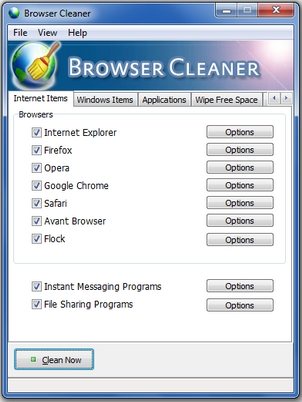 Browser Cleaner