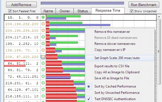 DNS Benchmark