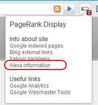 PageRank Display Chrome