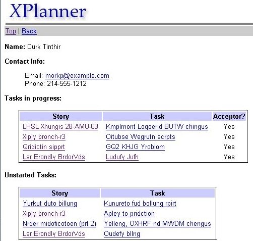 XPlanner