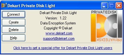 Dekart Private Disk Light