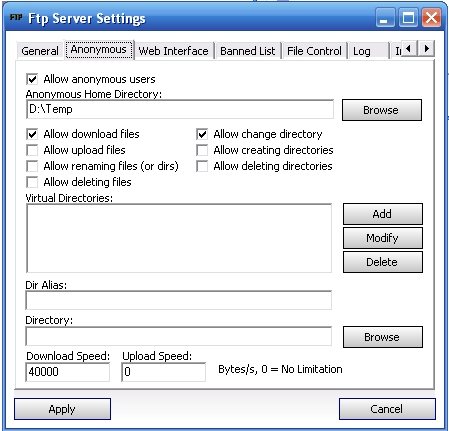 Home FTP Server