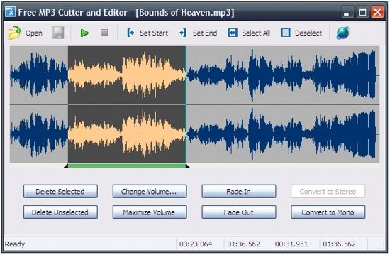 Free MP3 Editor Cutter