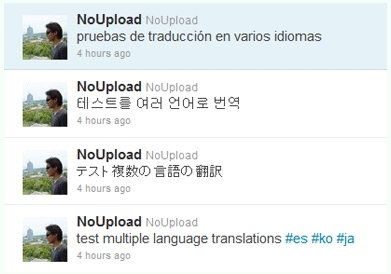 Translate tweet