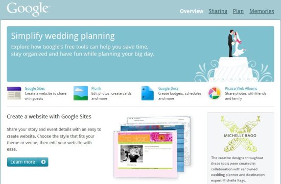 google wedding